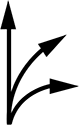Cutting Pattern - Straight, Right Curves