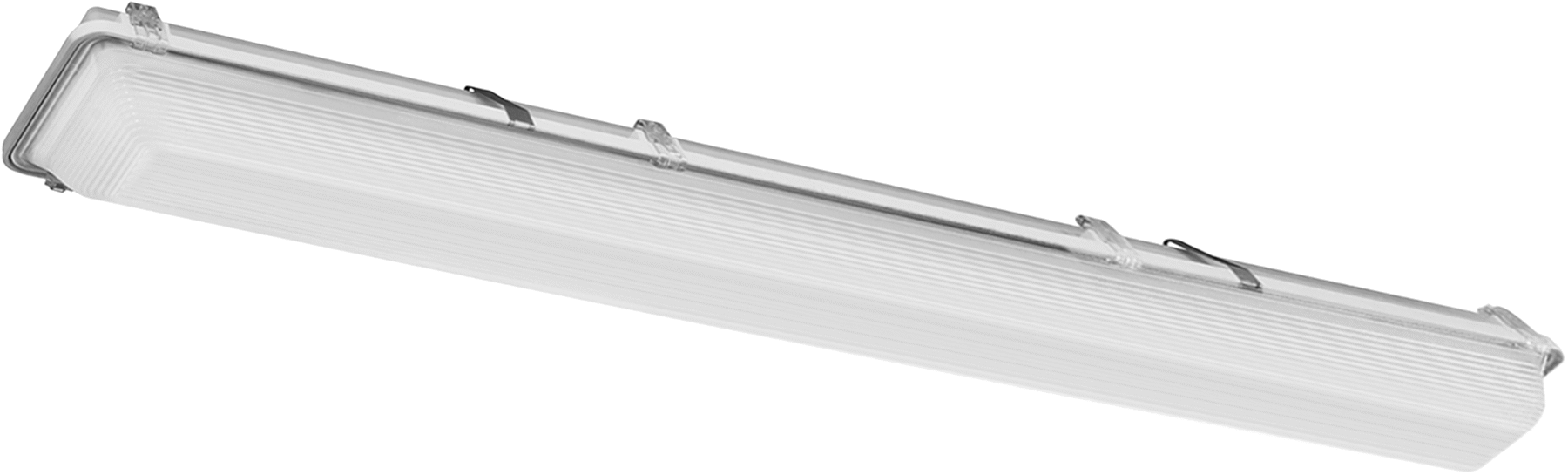 Tehlikeli Ortam Tavan Işığı, Bağlantı Elemanı Montajı, 51-3/4“ Uzunluk x 6-7/8” Genişlik x 4-3/8" Yükseklik
