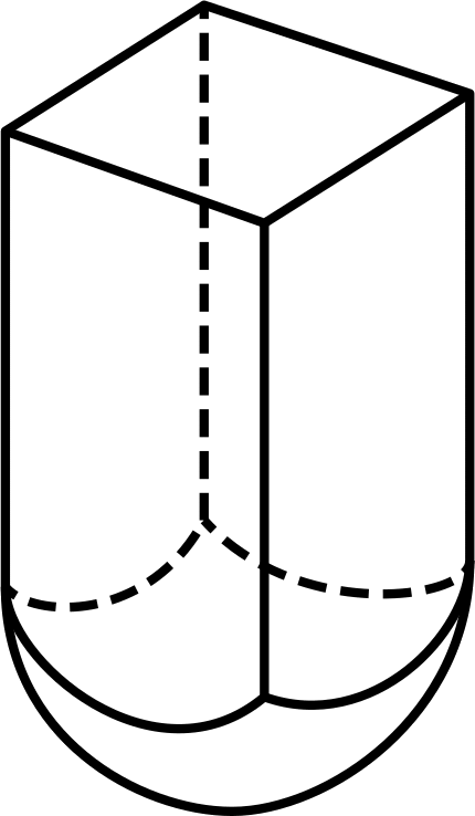 Square Well with U-Bottom